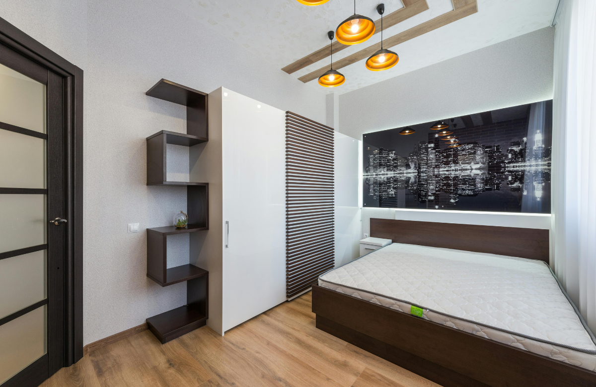 Décoration murale de chambre - étagère murale