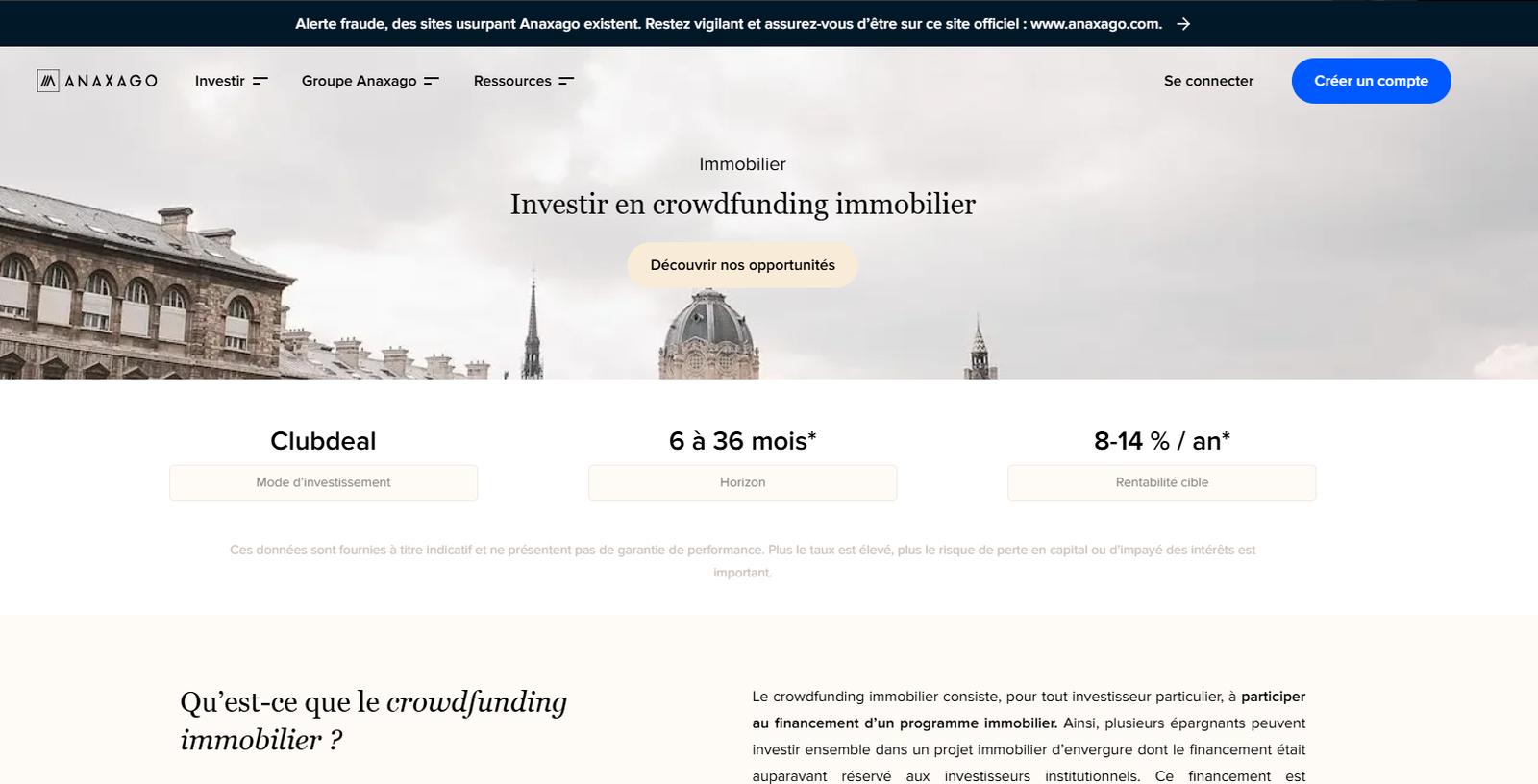 Crowdfunding Anaxago