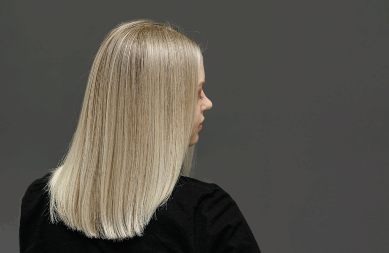 Effet bétadine cheveux blancs