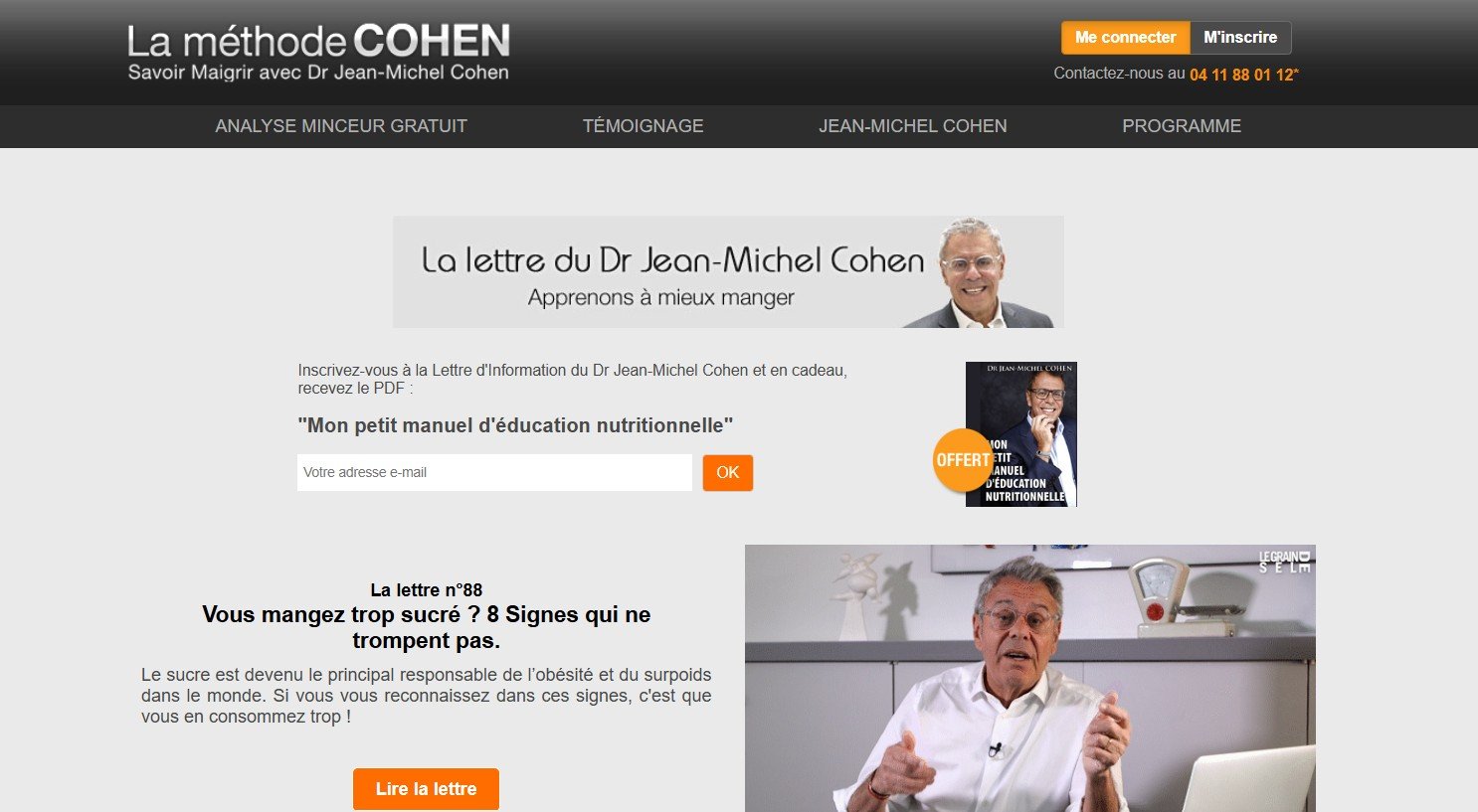 Jean-Michel Cohen savoirmaigrir.fr