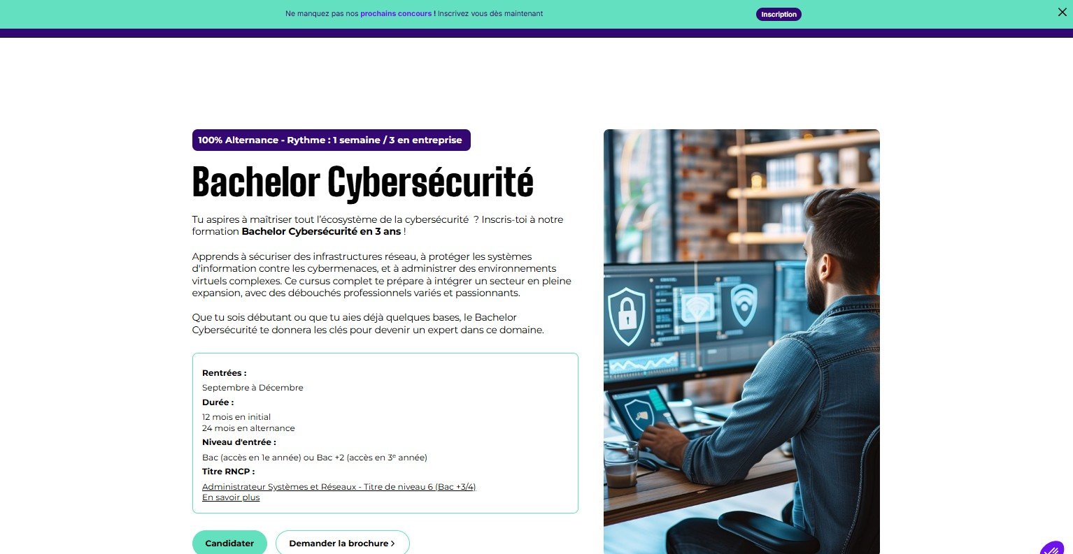 alternance cybersécurité Nexa