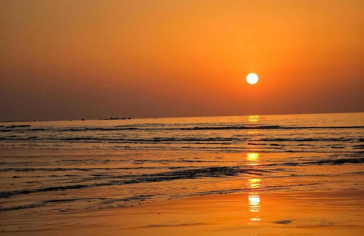 Piriac sur mer au coucher du soleil