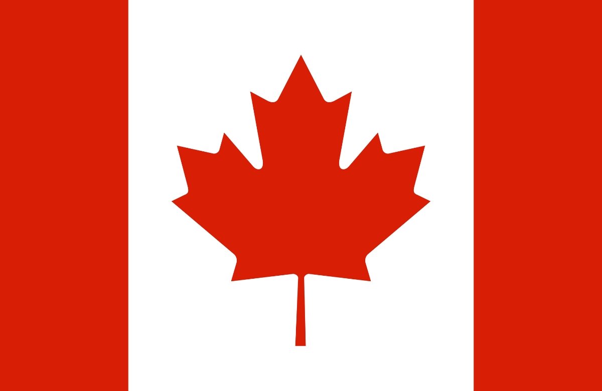 drapeau rouge et blanc canada