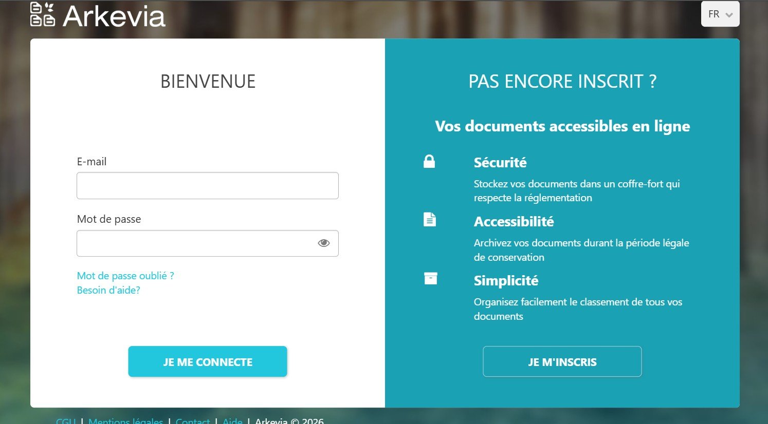 MyArkevia fiche de paie
