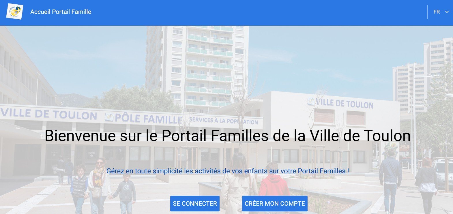 Portail famille Toulon