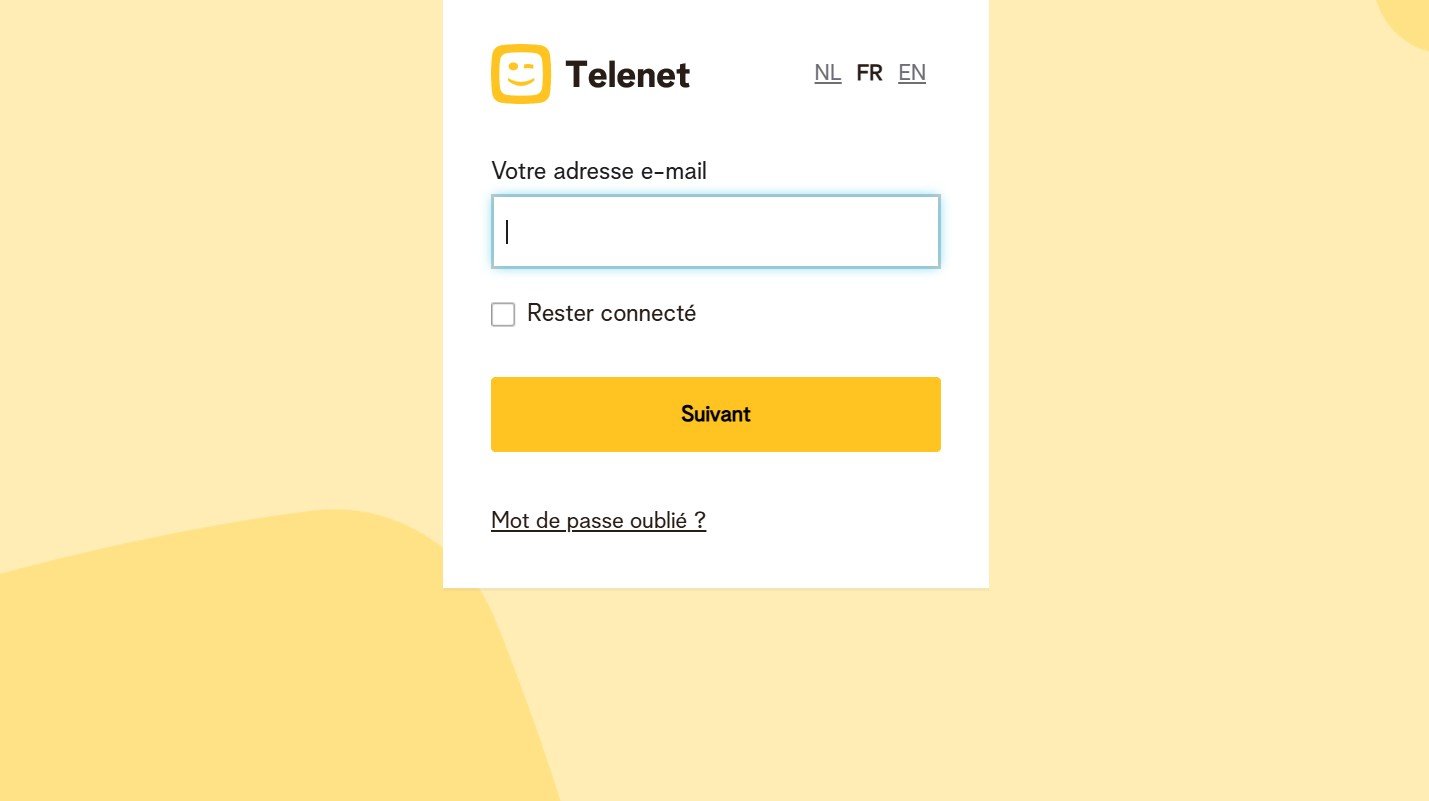 Webmail telenet