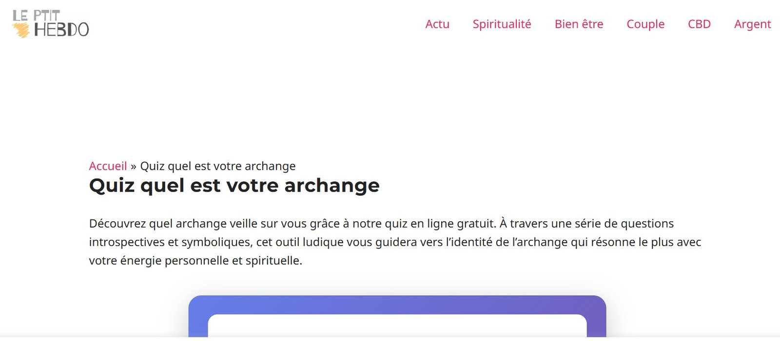 test personnalité archange leptithebdo.net