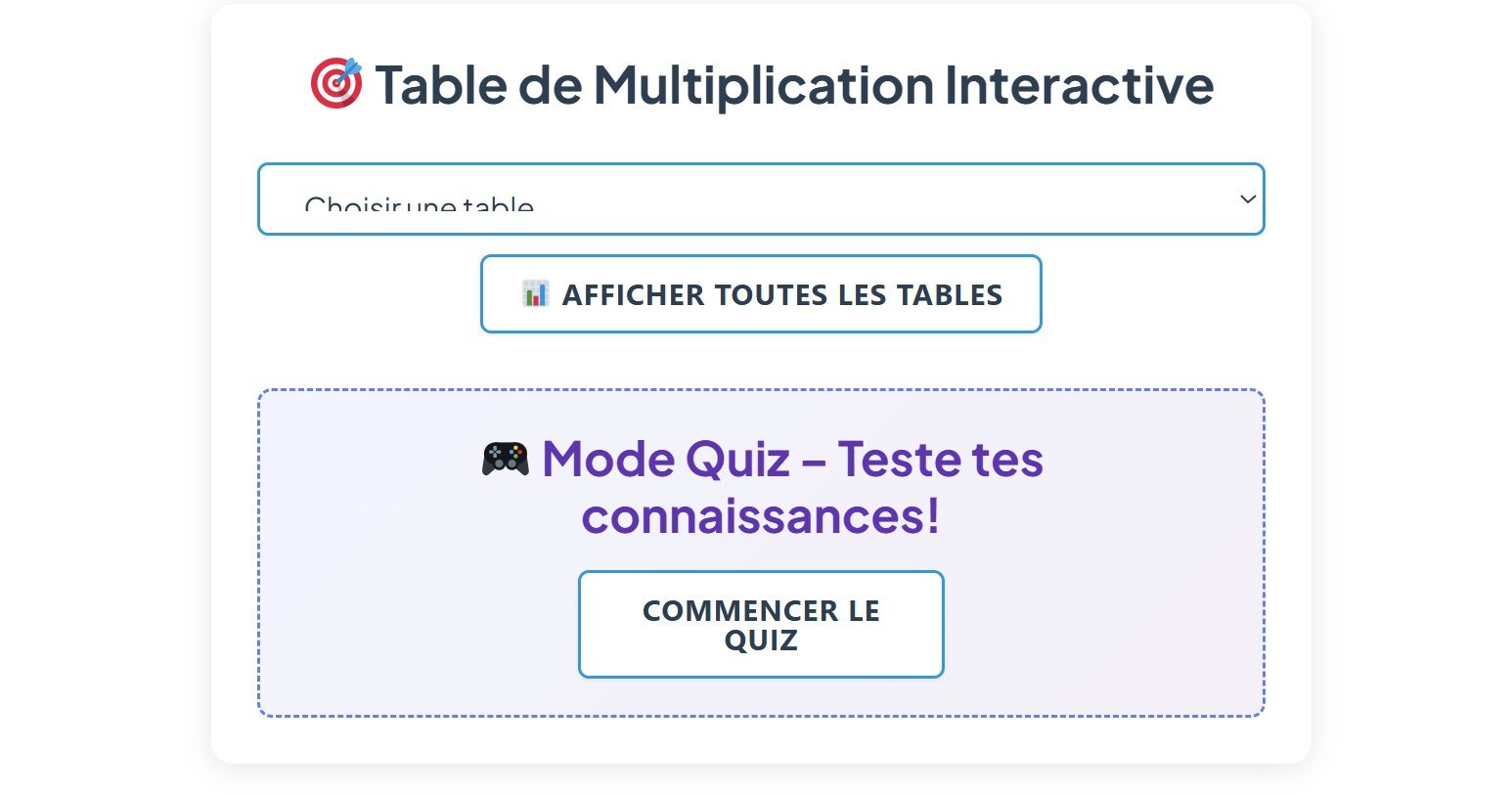 table de multiplication interactive montessori-formations.fr