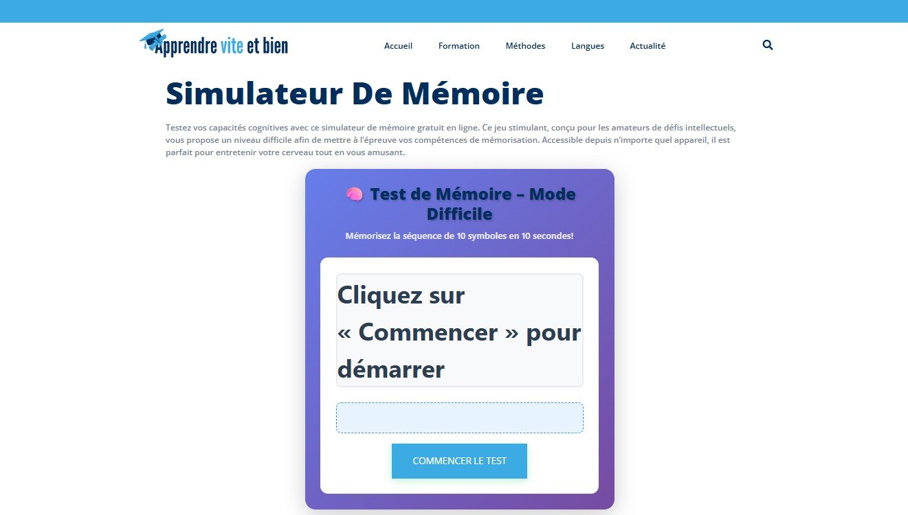 test mémoire apprendre-vite-et-bien.com 