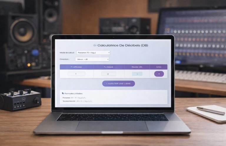Calculatrice de décibels : le fonctionnement du simulateur sonore oscarmusic.com calculatrice de décibels oscarmusic.com